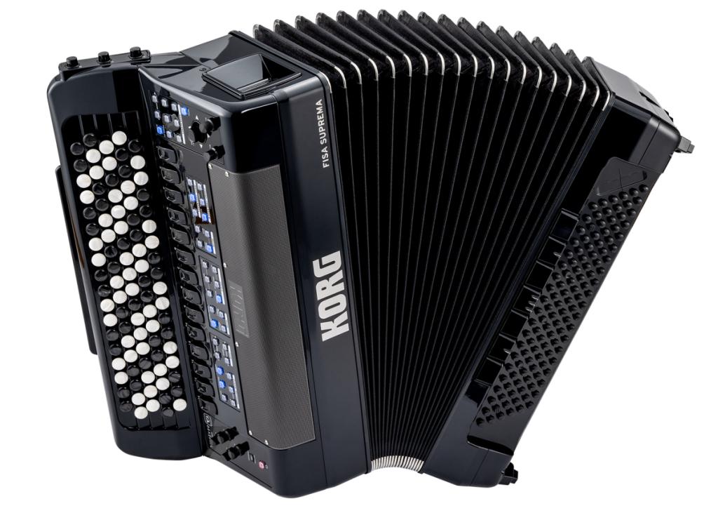Korg FISA Suprema accordeon direct leverbaar, Niet ingevuld, Ophalen of Verzenden, Knopaccordeon, 120-bas