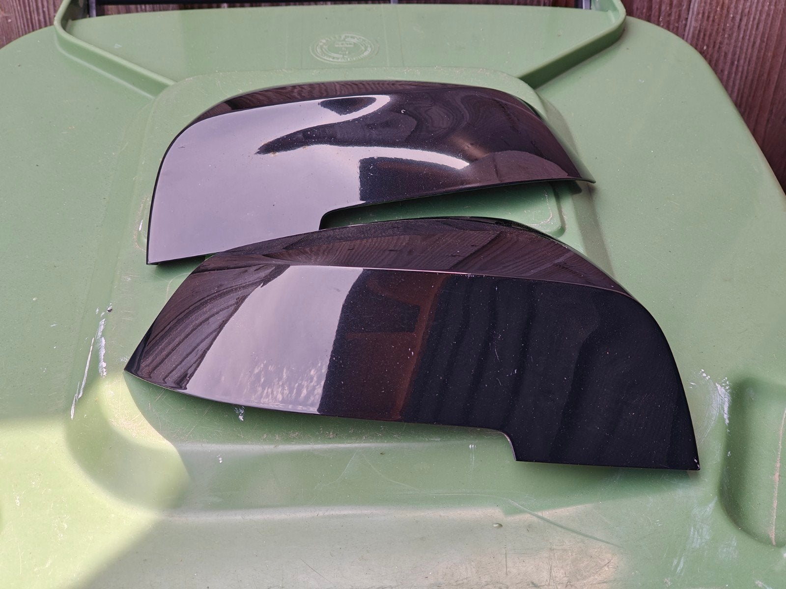 OEM Spiegelkappen BMW F20 - Glanzend Zwart, Ophalen of Verzenden, Gebruikt, BMW