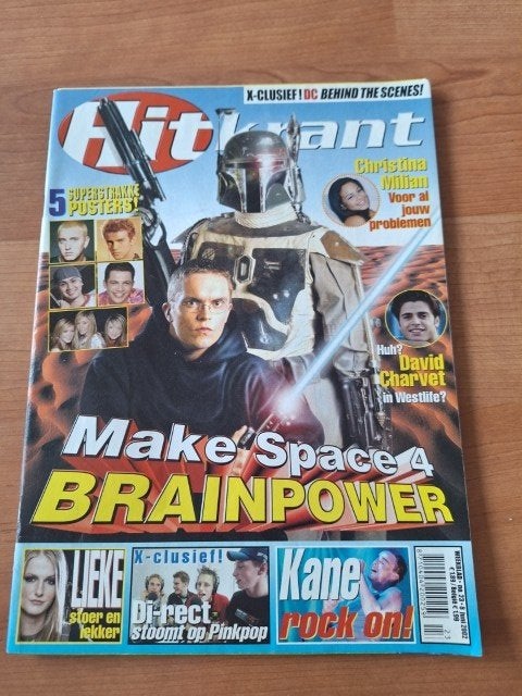 Hitkrant 2002 Brainpower Britney Jessica Biel Eminem Sita, Verzenden, Gelezen, Muziek, Film of Tv