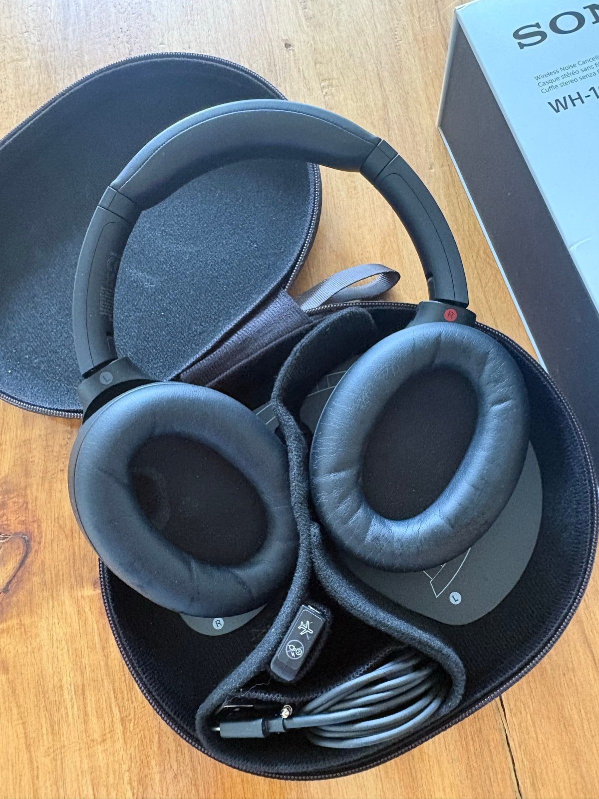 Sony WH-1000XM4 Draadloze Noise Cancelling Koptelefoon Zwart, Bluetooth, Ophalen of Verzenden, Zo goed als nieuw, Zwart