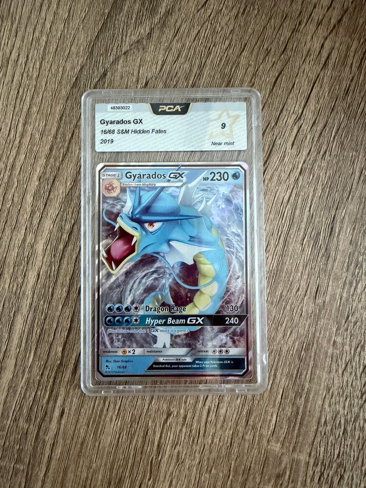 Gyarados gx pca 9.0, Ophalen of Verzenden, Zo goed als nieuw