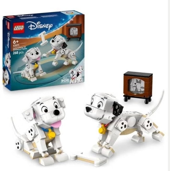 LEGO Disney set 43271 Lucky & Penny, Lego, Ophalen of Verzenden, Zo goed als nieuw, Compleet