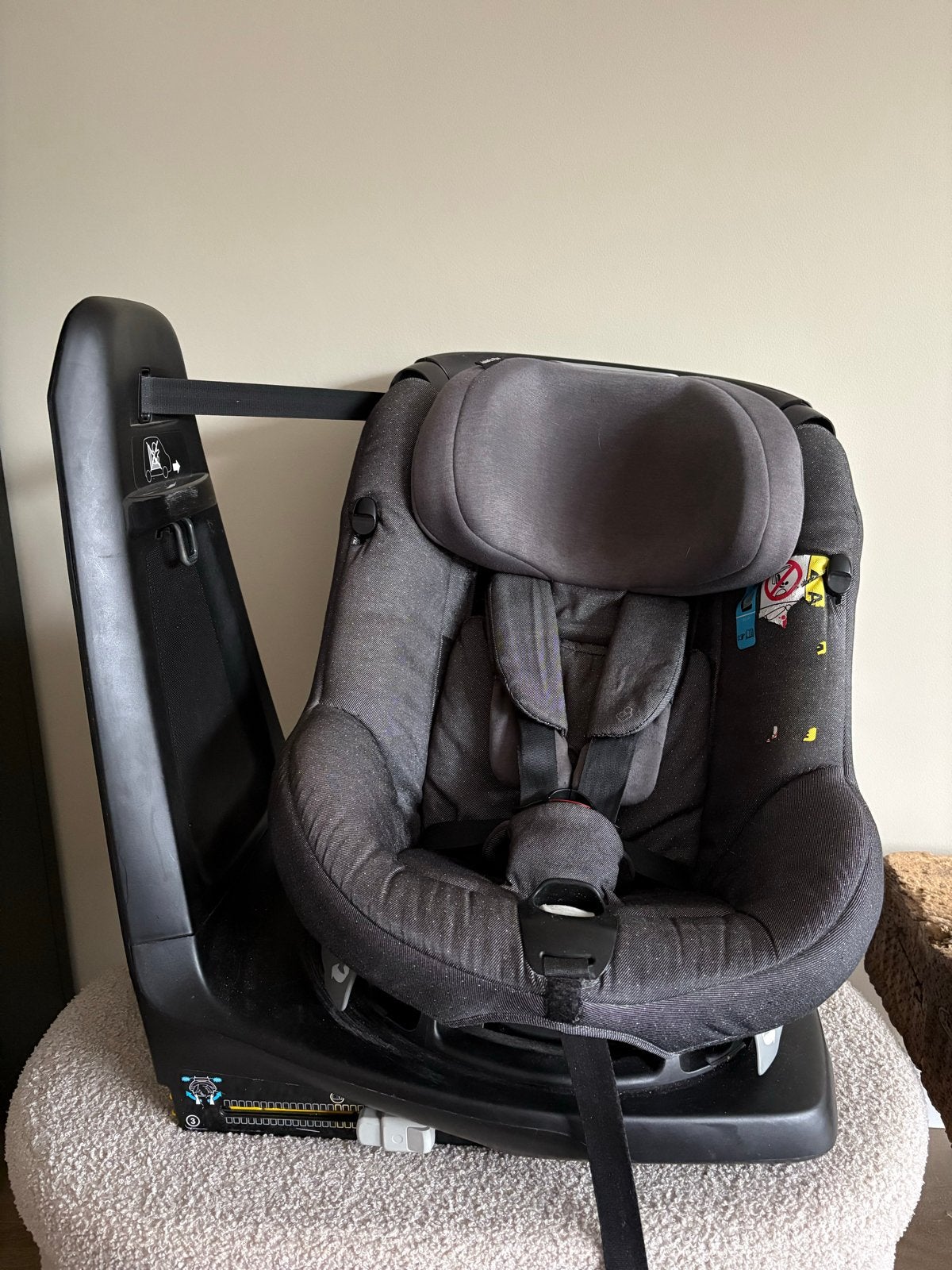 Maxi-Cosi AxissFix Plus autostoel, Ophalen, Gebruikt, 0 t/m 18 kg, Verstelbare rugleuning