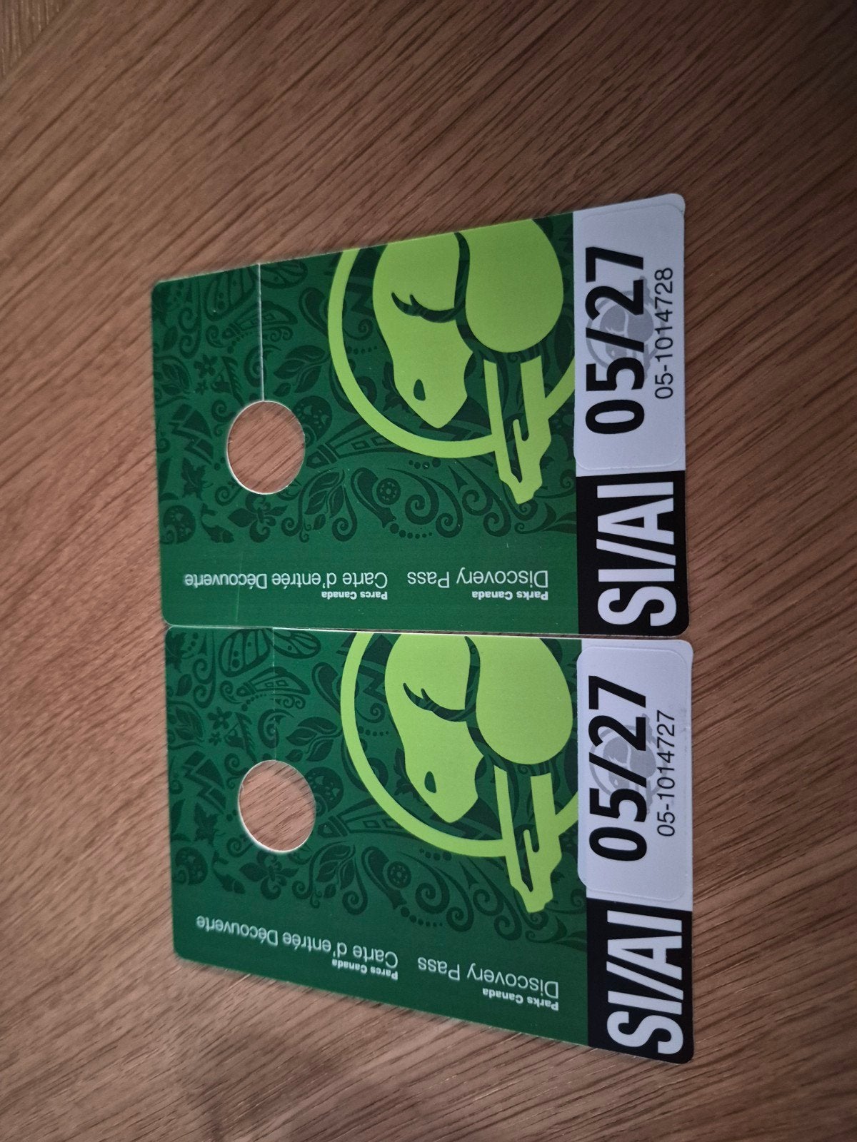 Discovery pass canada, Tickets en Kaartjes, Autovignetten, Twee personen