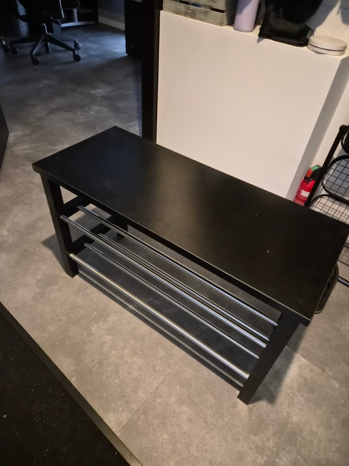 IKEA TJUSIG schoenenbankje (oudere versie), Ophalen, Gebruikt