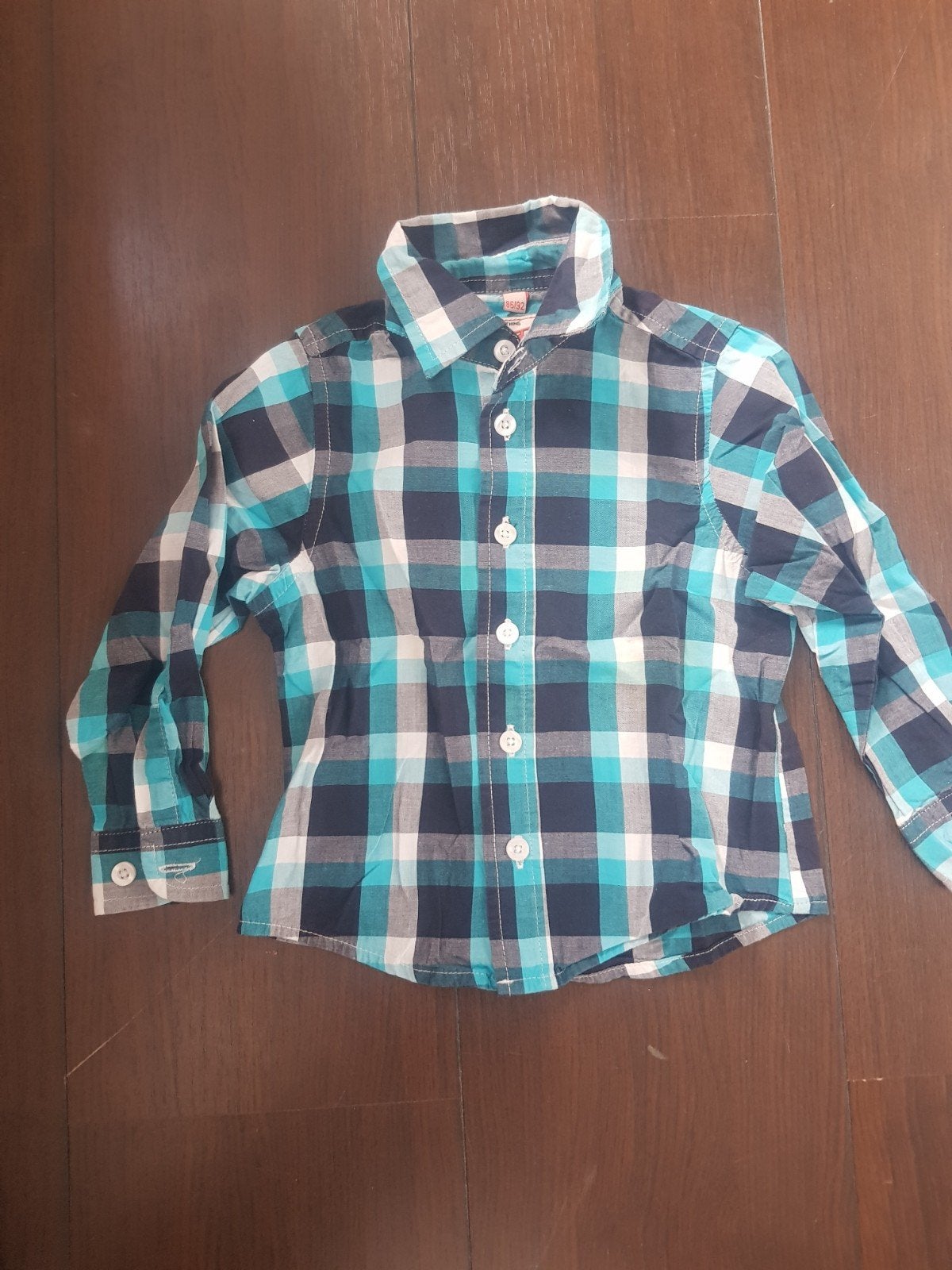 Leuke blouse maat 86/92, Ophalen of Verzenden, Gebruikt, Jongetje, Overhemdje of Bloesje