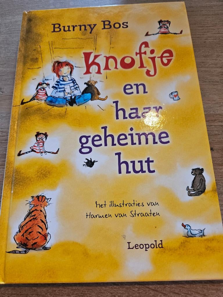 Burny Bos - Knofje en haar geheime hut, Ophalen of Verzenden, Zo goed als nieuw, Fictie algemeen