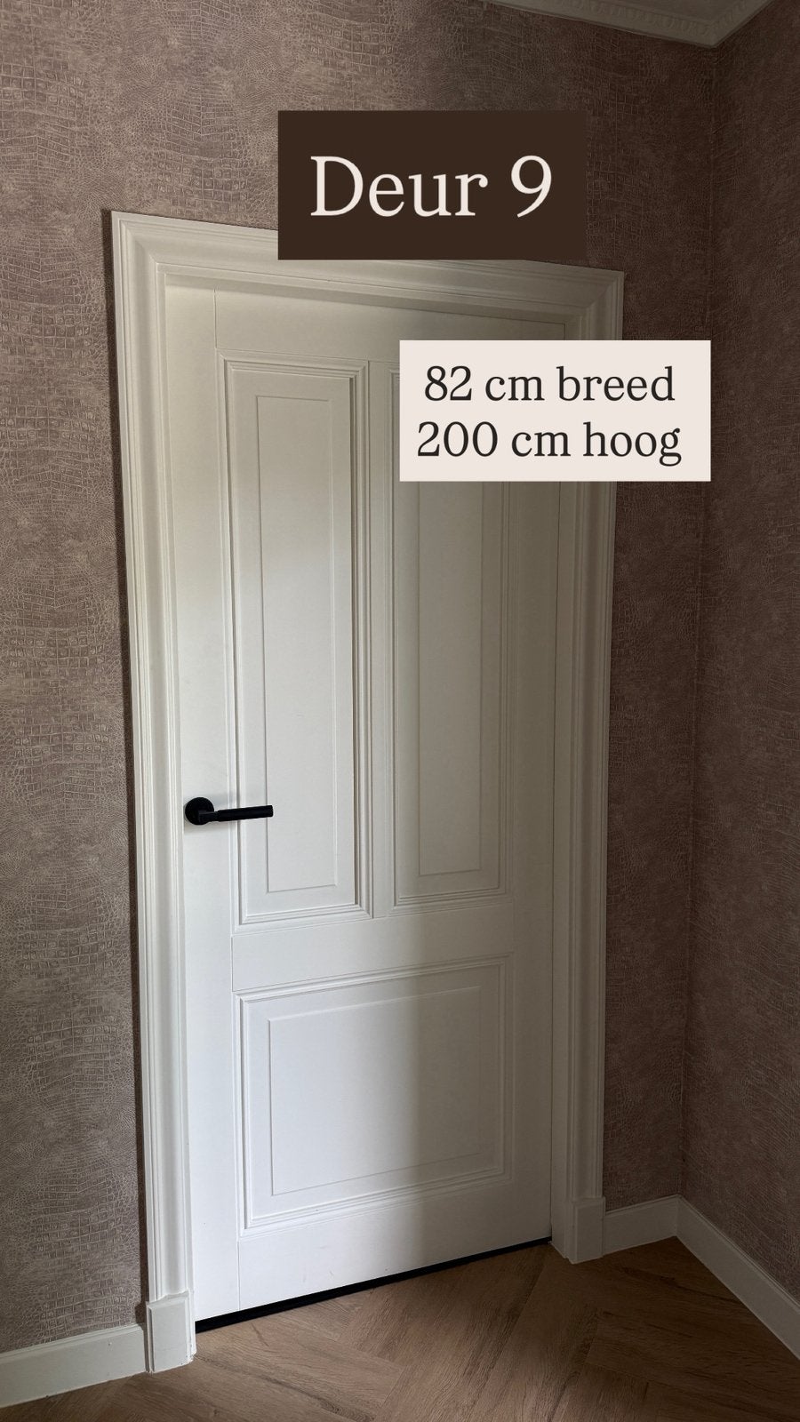 Te koop eikenhouten binnendeuren, Doe-het-zelf en Verbouw, Ophalen, Zo goed als nieuw, Binnendeur, 200 tot 215 cm