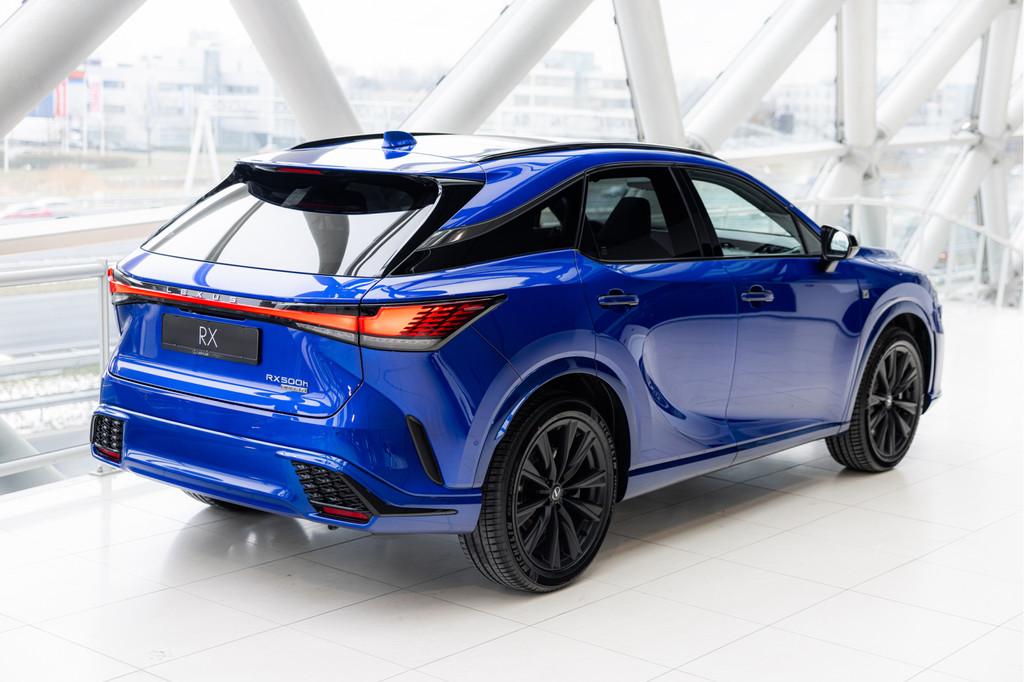 Lexus RX 500h Hybrid F Sport Line | BTW-Auto | 372 PK | Mark, Auto's, Automaat, 12 maanden, Gebruikt, Zwart