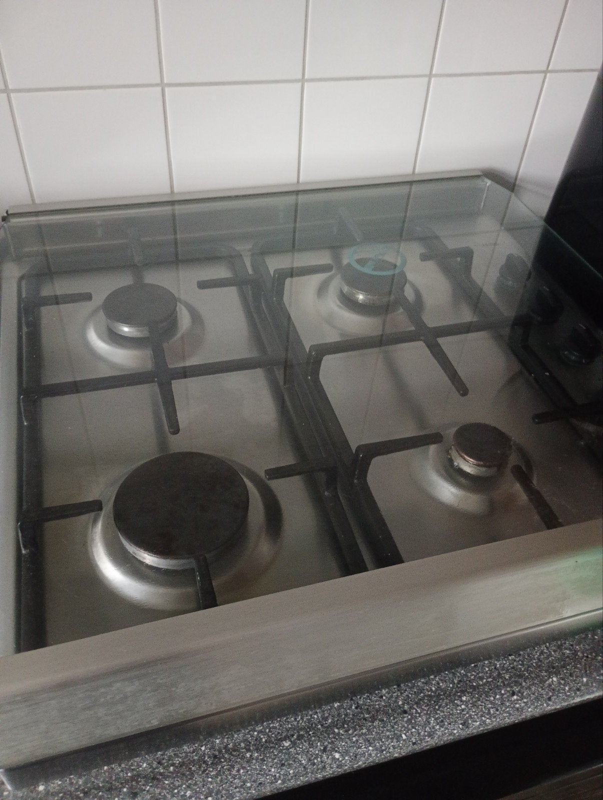 gasstel geen inbouw, Ophalen, Vrijstaand, Gas, 4 kookzones