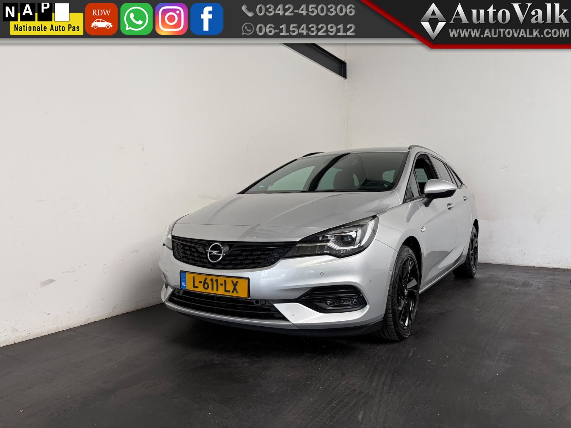 Opel Astra Sports Tourer 1.2 Ultimate (bj 2021), Voorwielaandrijving, 145 pk, Euro 6, 1199 cc