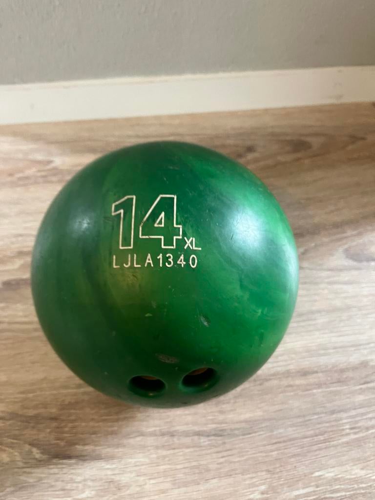 Bowlingbal 14 XL, Ophalen, Gebruikt, Bal