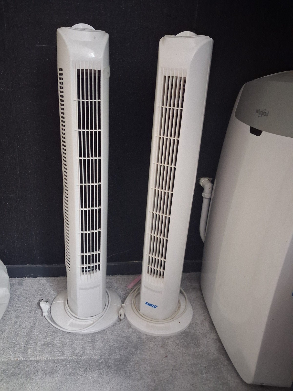 2 toren ventilatoren, Ophalen, Gebruikt, Torenventilator