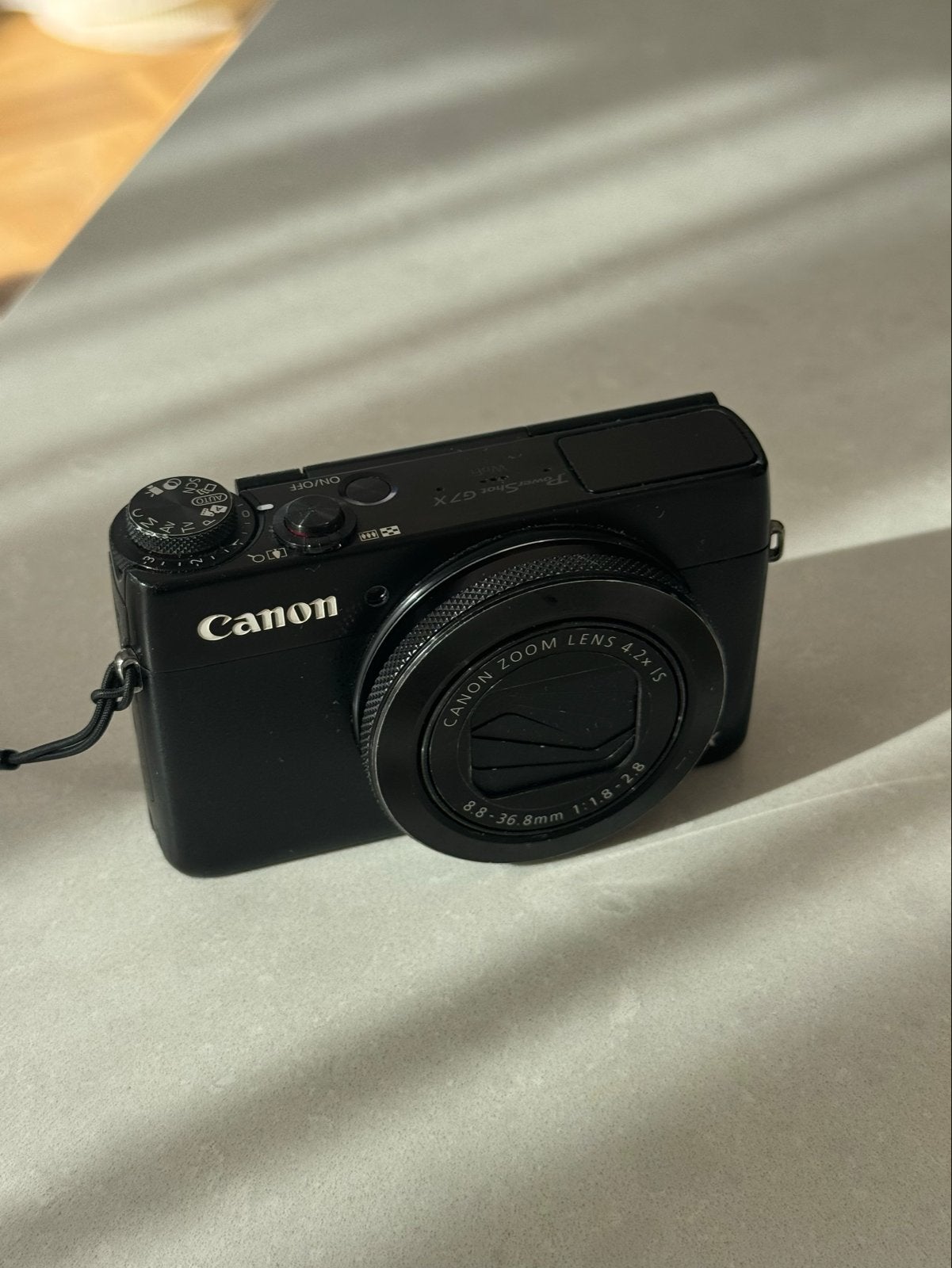 Canon PowerShot G7X, Audio, Tv en Foto, Fotocamera's Digitaal, Ingebouwde flitser, Gebruikt, Canon, Oplader