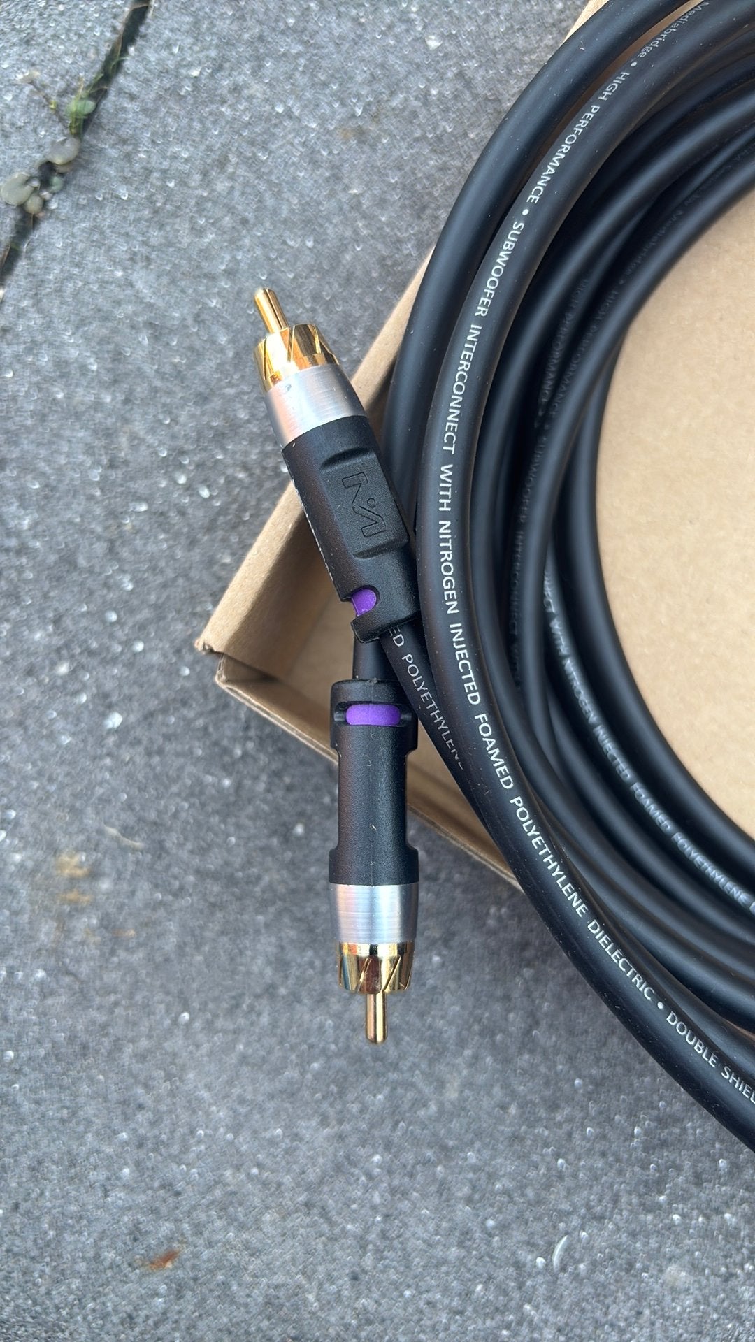 Mediabridge ULTRA Series Subwoofer Cable 4,5 m, Audio, Tv en Foto, Audiokabels en Televisiekabels, Ophalen of Verzenden, Nieuw
