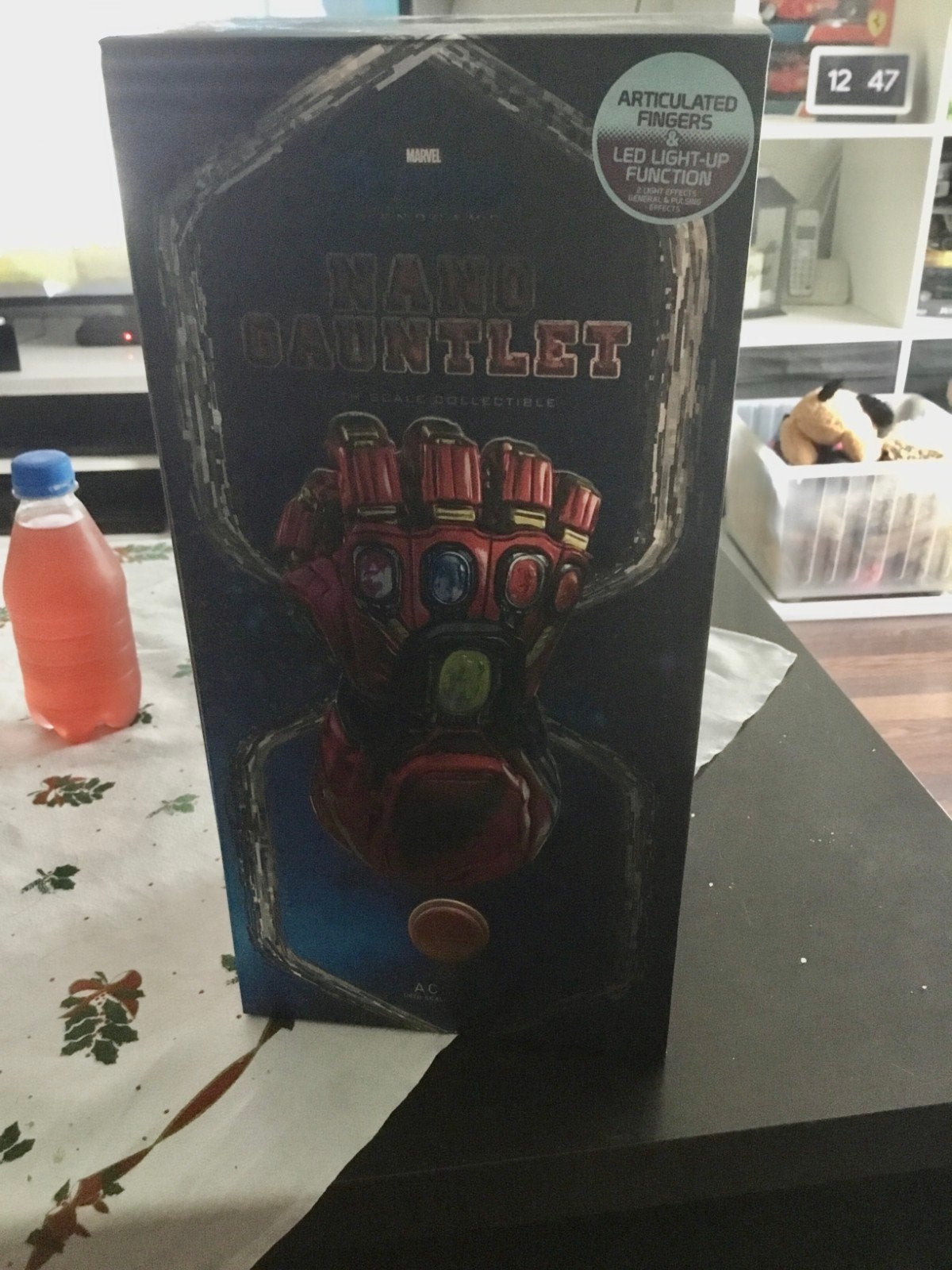 Marvel Nano Gauntlet met LED-licht en beweegbare vingers, Ophalen of Verzenden, Nieuw
