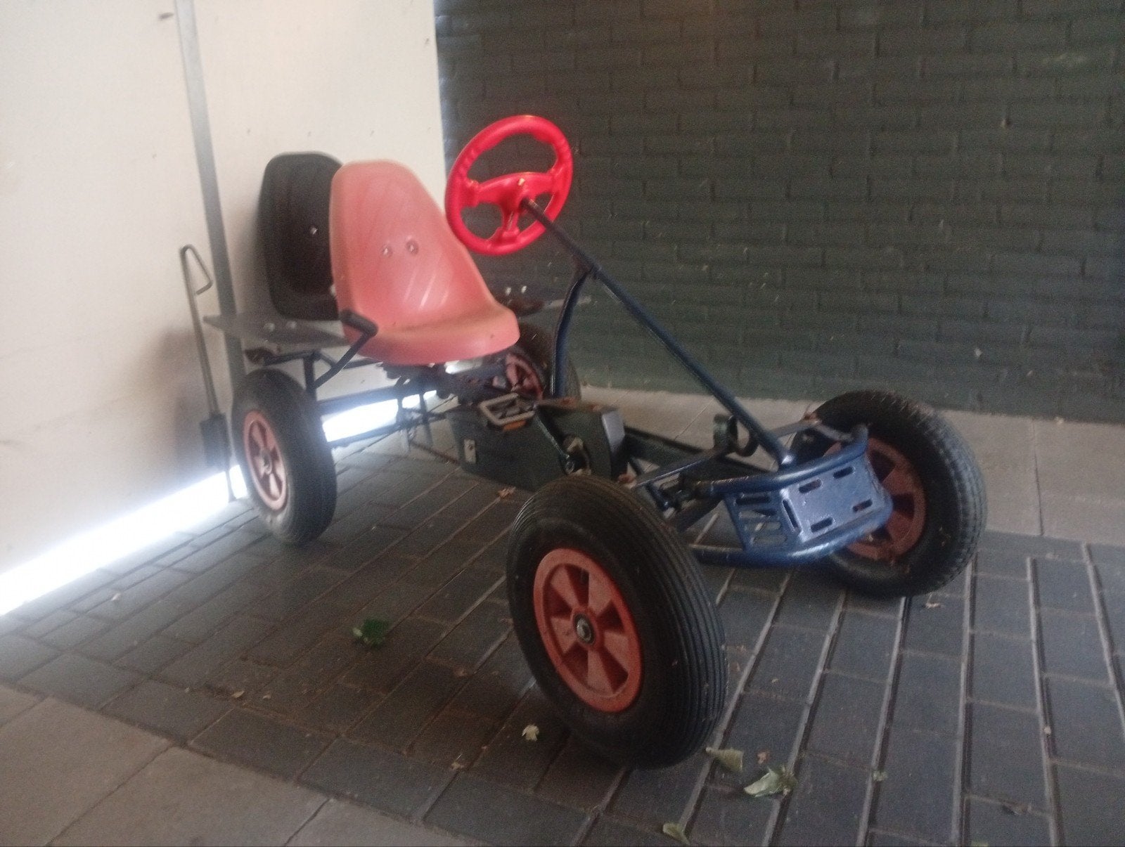 Robuuste Mammoet skelter met duozit - Ideaal voor avontuur!, Kinderen en Baby's, Speelgoed | Buiten | Skelters, Ophalen, Gebruikt