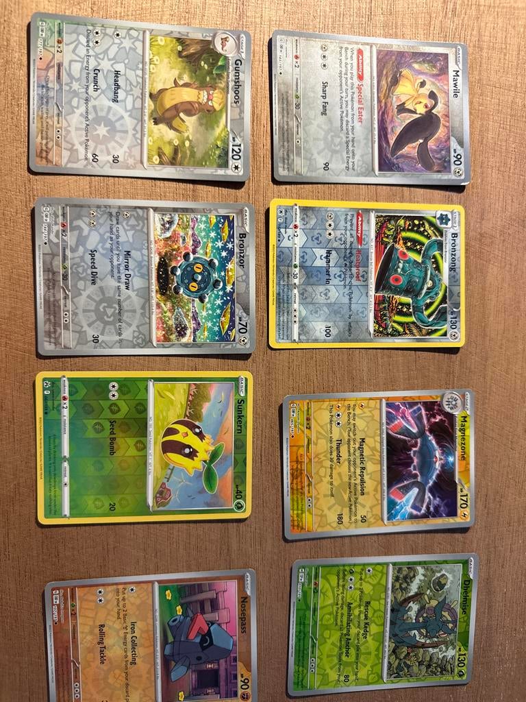 Pokémon TCG Reverse Holo Kaarten - Perfecte Conditie, Ophalen, Zo goed als nieuw