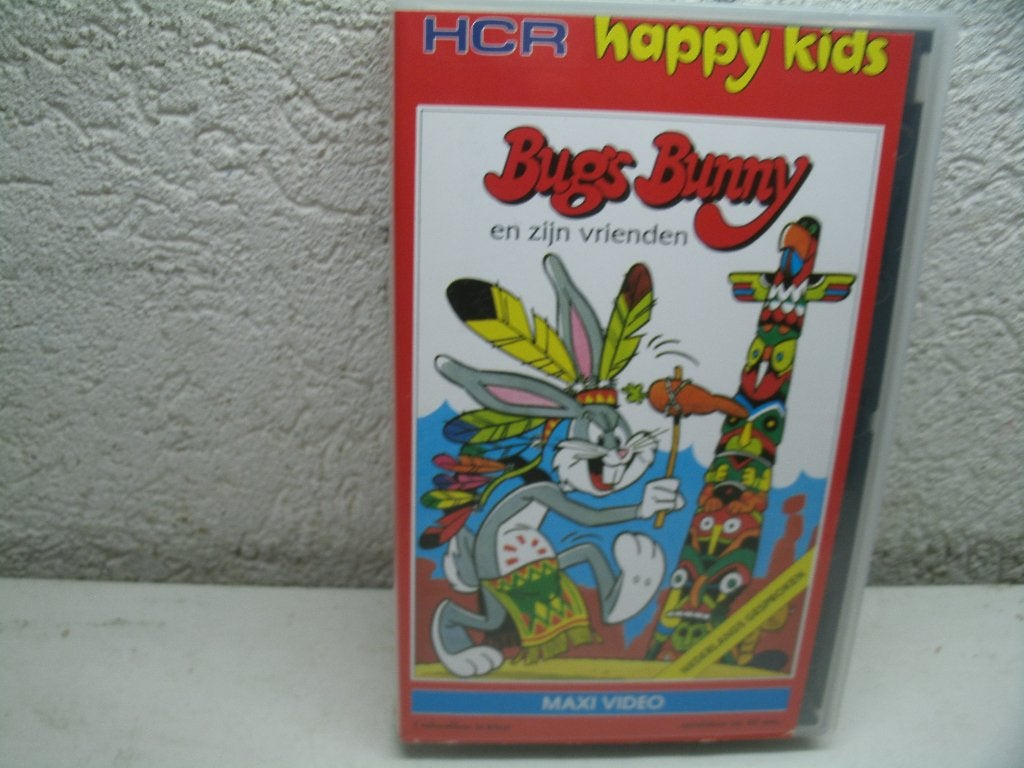 vhs 62a bugs bunny en vrienden maxi video, Cd's en Dvd's, VHS | Kinderen en Jeugd, Ophalen of Verzenden, VHS