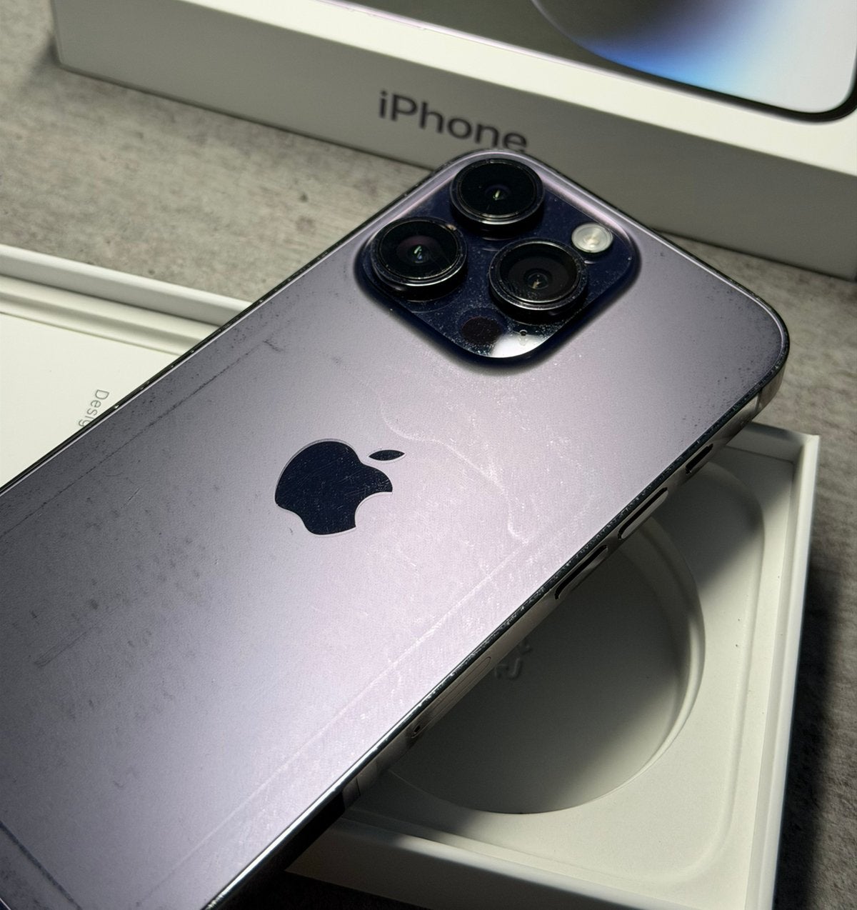  Apple iphone 14 Pro Deep Purple 128GB, Apple, Paars, Ophalen of Verzenden, Apple