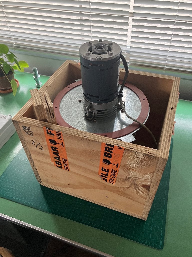 ElectroCraft Inductiemotor met Ventilator, Ophalen, Zo goed als nieuw, Ventilator en Afzuiger