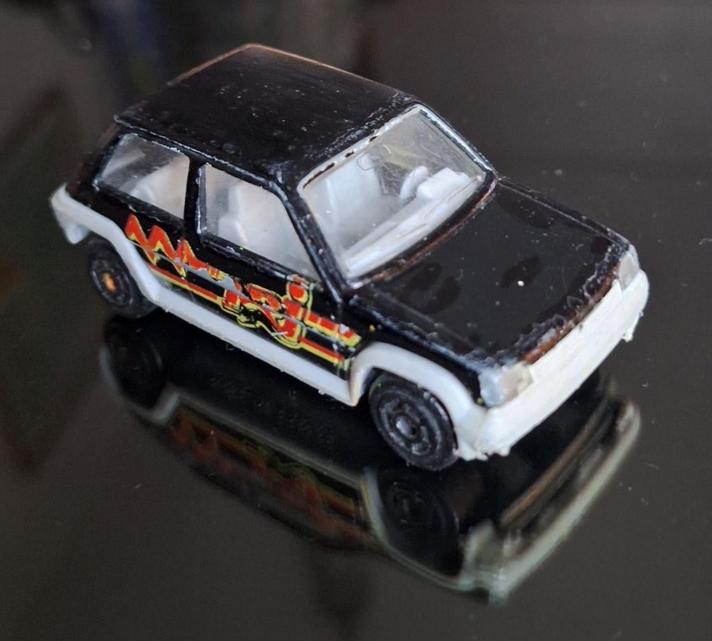 Majorette no 205 renault 5 gt turbo, Ophalen of Verzenden, Gebruikt, Auto