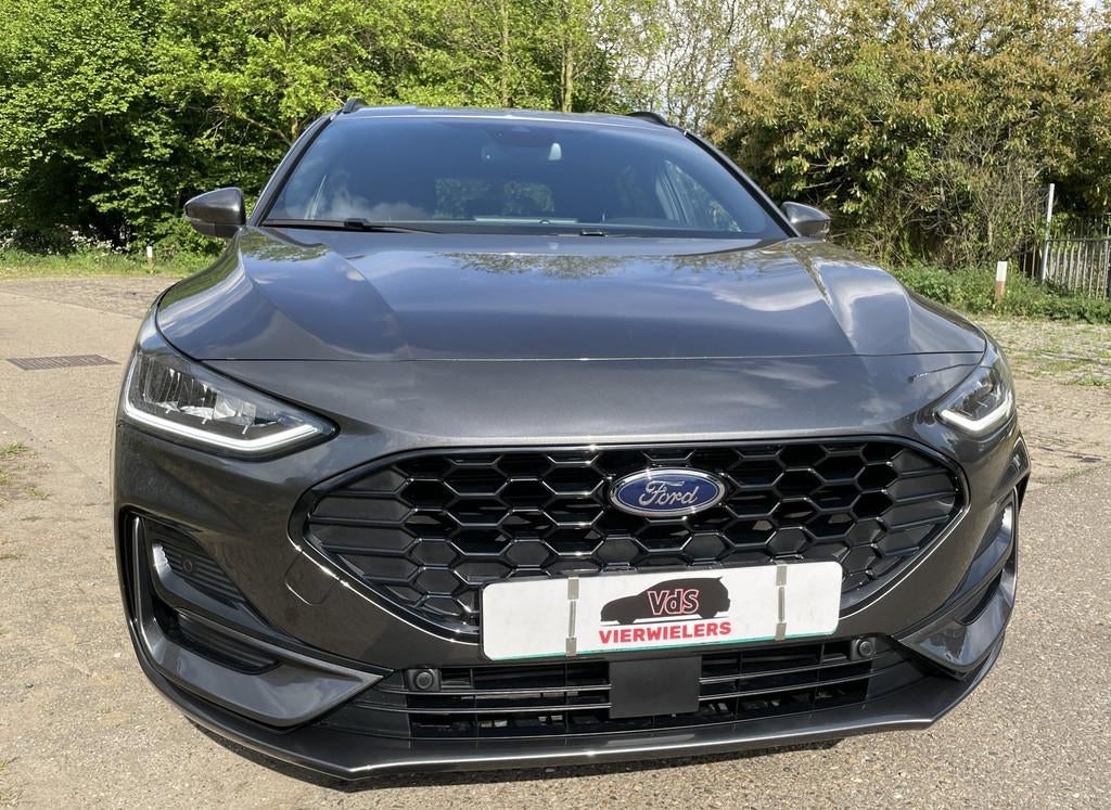 Ford Focus 1.0 EcoBoost Hybrid ST Line X CarPlay Winterpack, Auto's, Stof, Gebruikt, 155 pk, 19 km/l