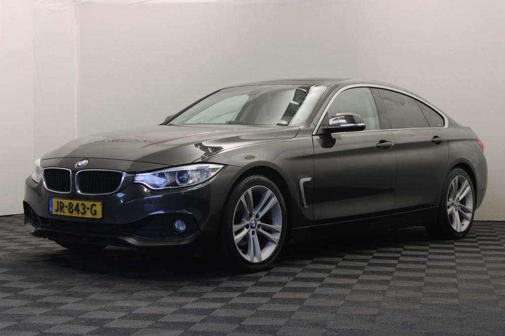 BMW 4 Serie Gran Coupé 418i Centennial Executive |Leder|Nav, Auto's, BMW, Automaat, Gebruikt, Euro 6, Bruin
