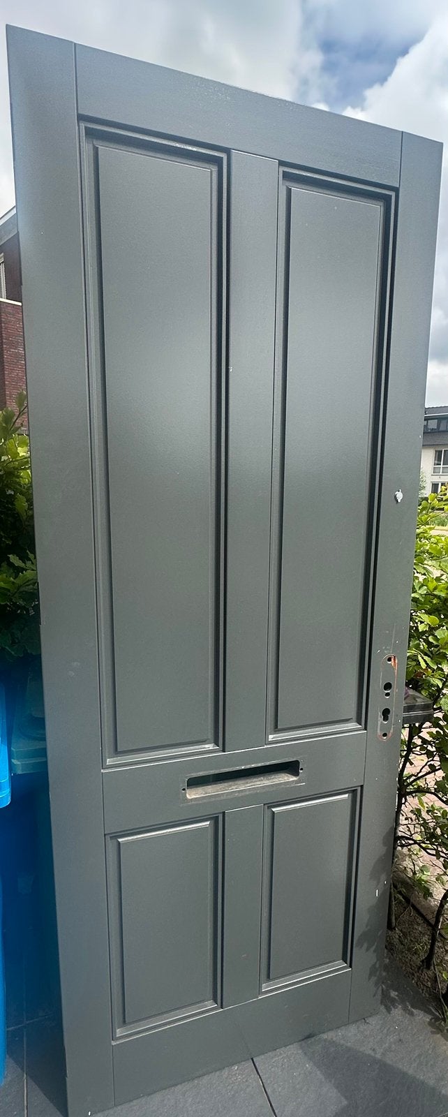 Prachtige Kegro voordeur 232 x 92 en 233 x 93, Ophalen, Gebruikt, 80 tot 100 cm, 215 cm of meer