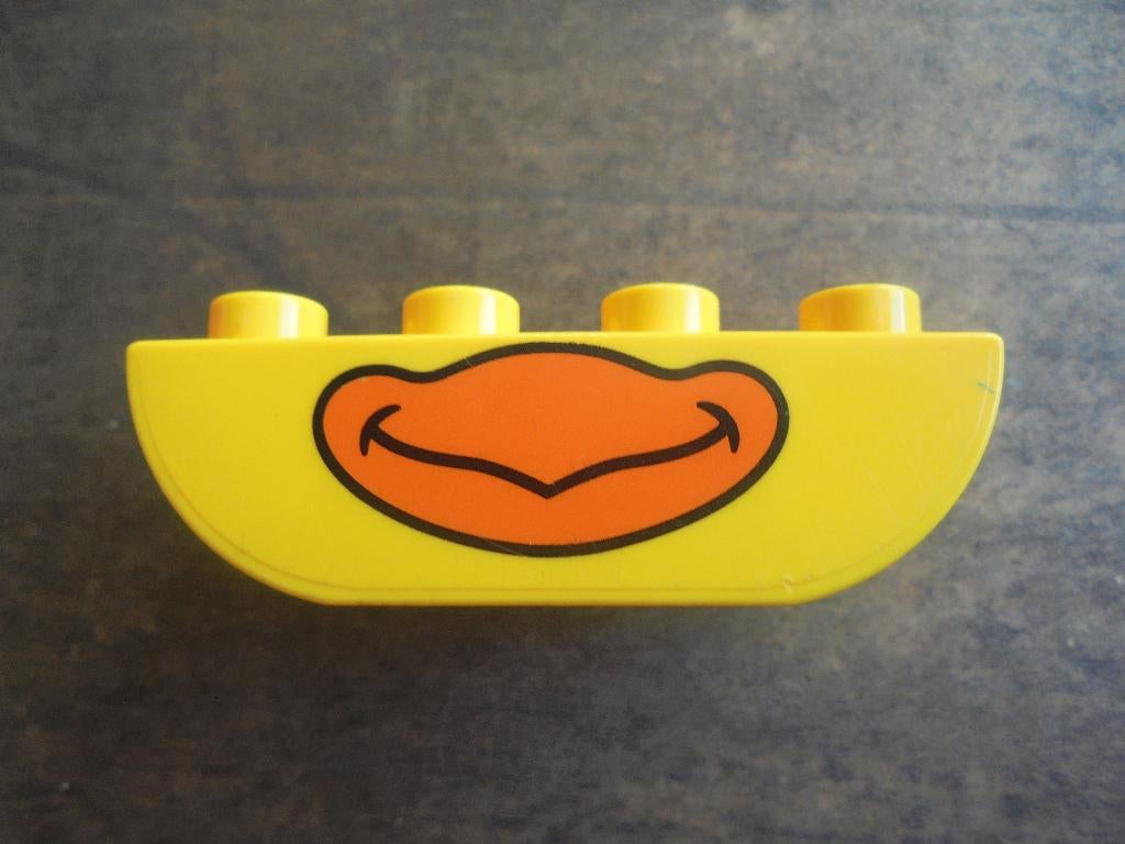 Lego Duplo Brick 2x4 Slope Curved Inverted (zie foto's) 4, Ophalen of Verzenden, Gebruikt, Losse stenen, Duplo