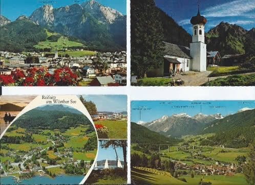 52 Ansichtkaarten Oostenrijk Tirol-Reifnitz am Worther See-, Ophalen of Verzenden, 1960 tot 1980, Gelopen, Oostenrijk