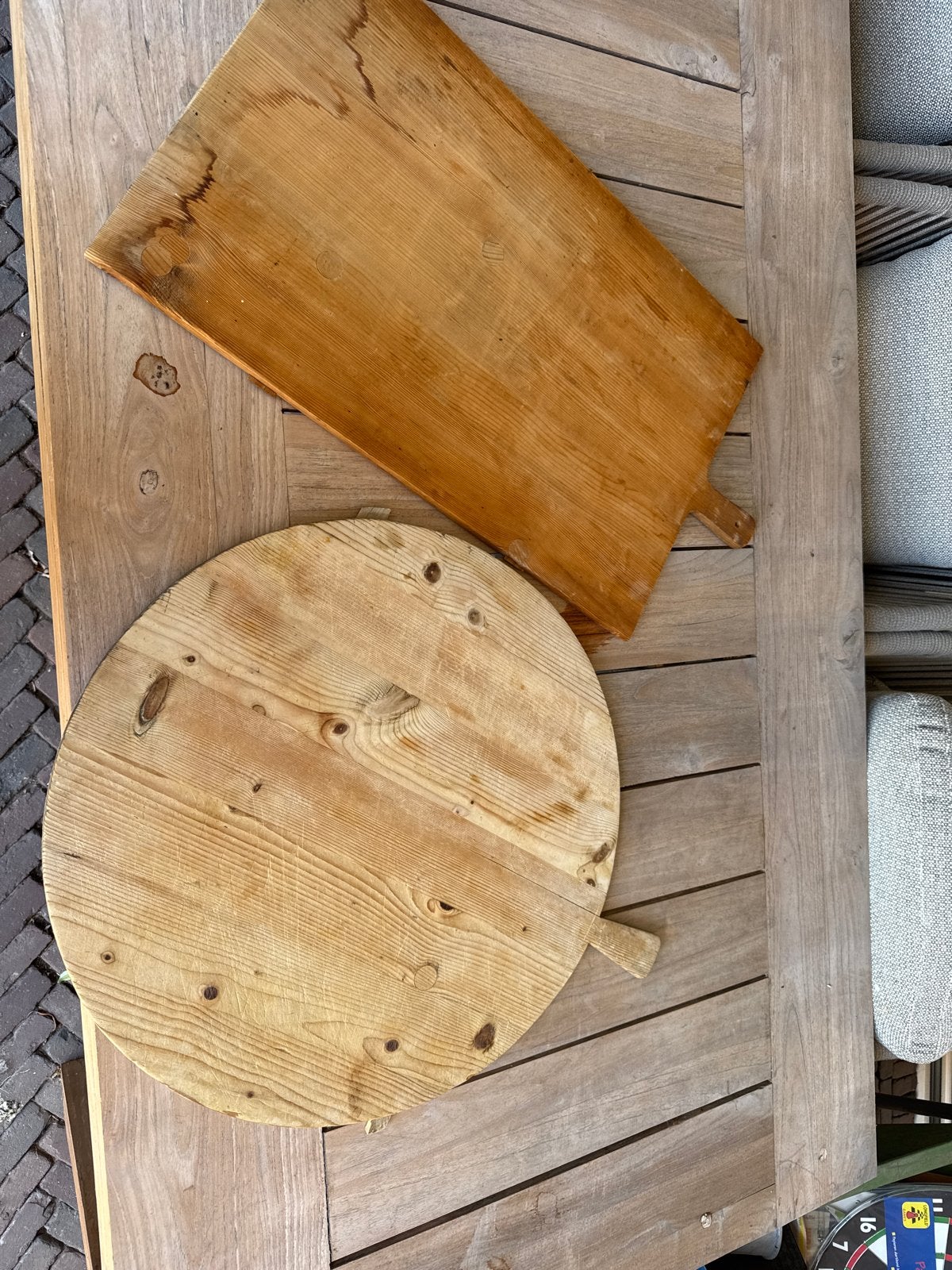 Set van 2 houten snijplanken/serveerplanken, Ophalen of Verzenden