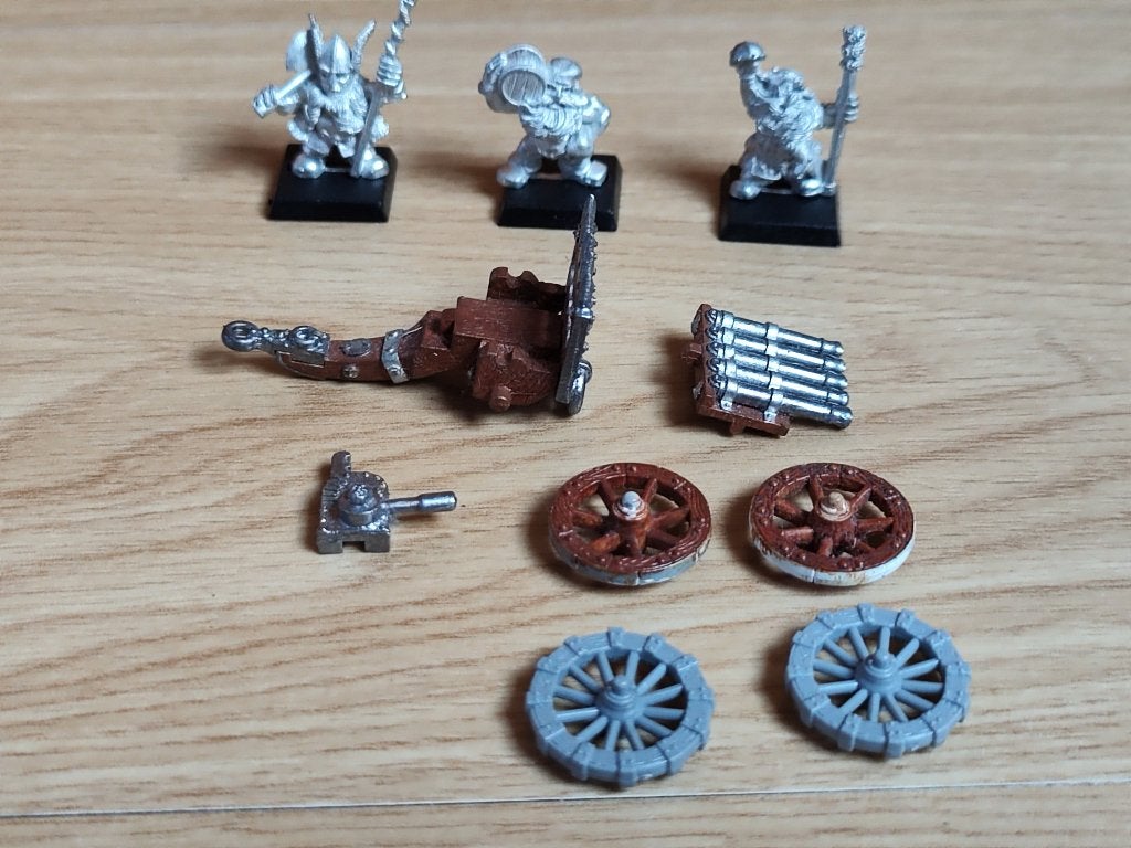 Warhammer - Dwarf Organ Gun 1996 - Complete Set, Hobby en Vrije tijd, Ophalen of Verzenden, Zo goed als nieuw, Warhammer, Figuurtje(s)