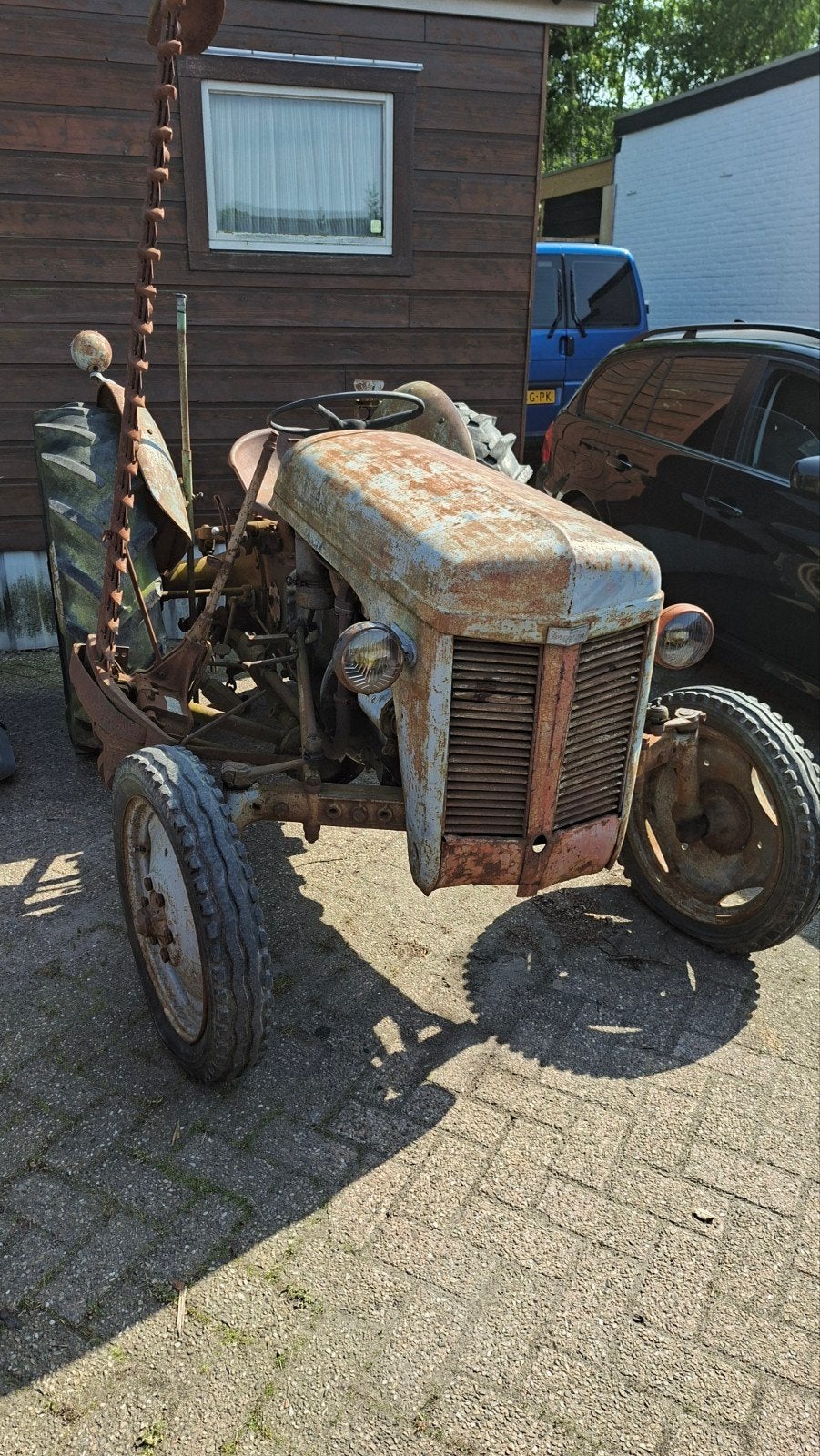 Massey ferguson TEA20 bouwjaar 1949, Ophalen, Oldtimer, Tot 80 Pk, Massey Ferguson