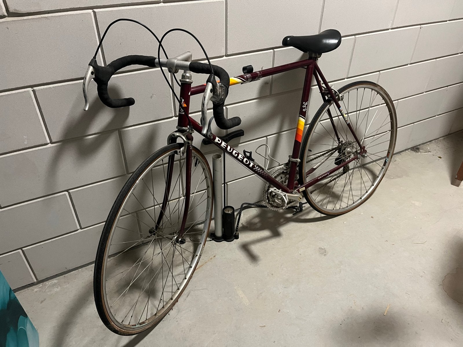 Peugeot racefiets - Klassieke racefiets, 28 inch, Gebruikt, 53 tot 57 cm, Ophalen