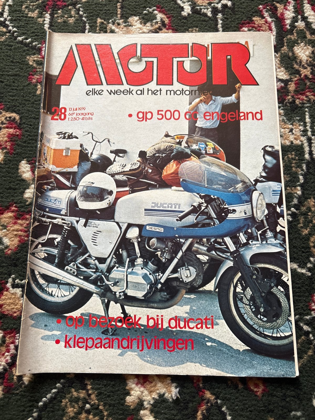 Motor Magazine 28 - 13 juli 1979 - Ducati, GP 500 Engeland, Ophalen of Verzenden, Gelezen, Algemeen