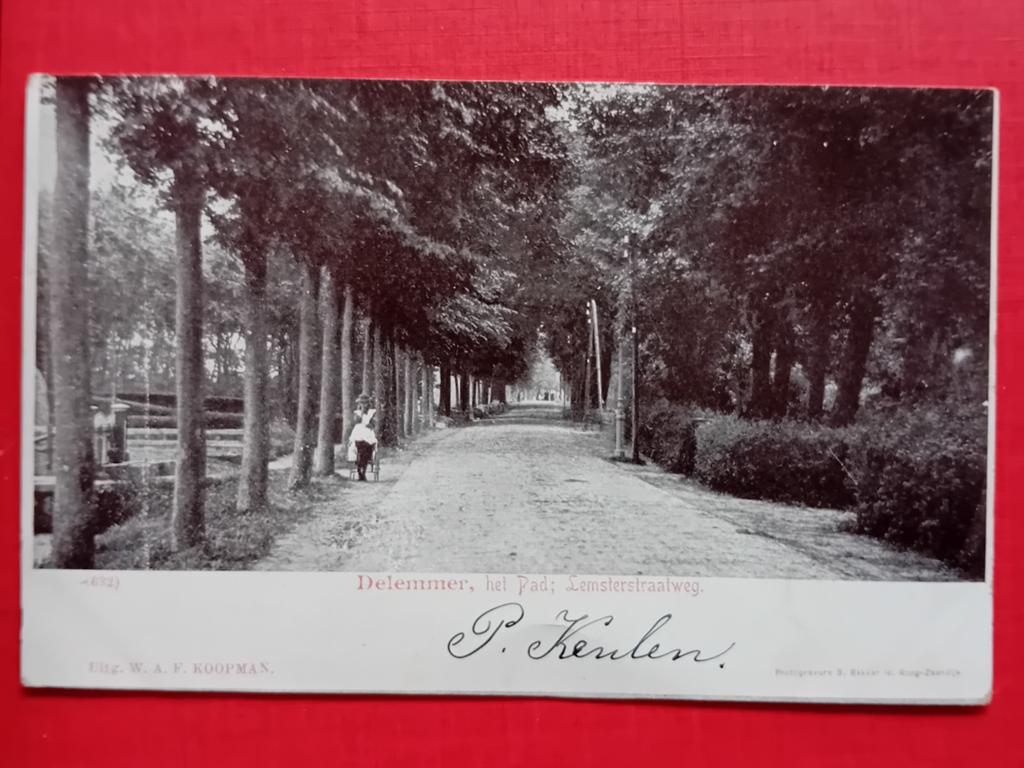Ansichtkaart Delemmer, Ophalen of Verzenden, Voor 1920