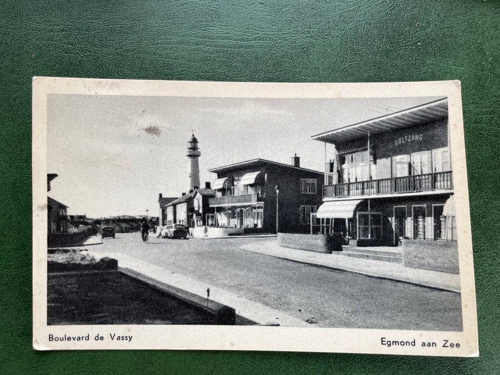 ansichtkaart v. Egmond aan Zee ; Boulevard de Vassy., Verzenden, 1960 tot 1980, Noord-Holland