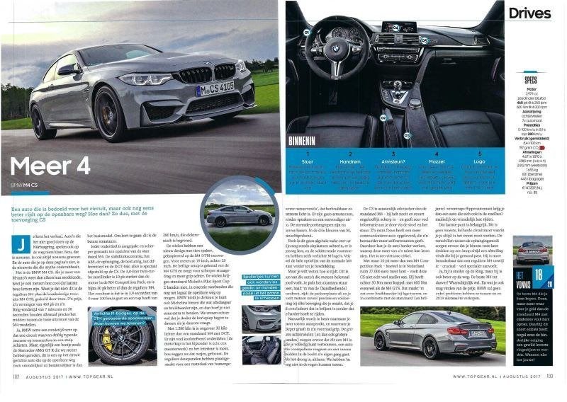 BMW 4 serie Coupe M4 CS F82 ? Eerst 15x autotest lezen, Ophalen, Gelezen, BMW