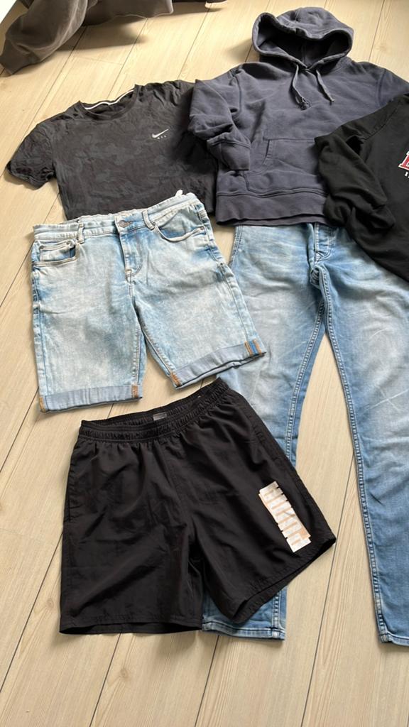 170 176 jongens korte broek puma sport zwembroek set pakket, Ophalen of Verzenden, Gebruikt, Maat 170