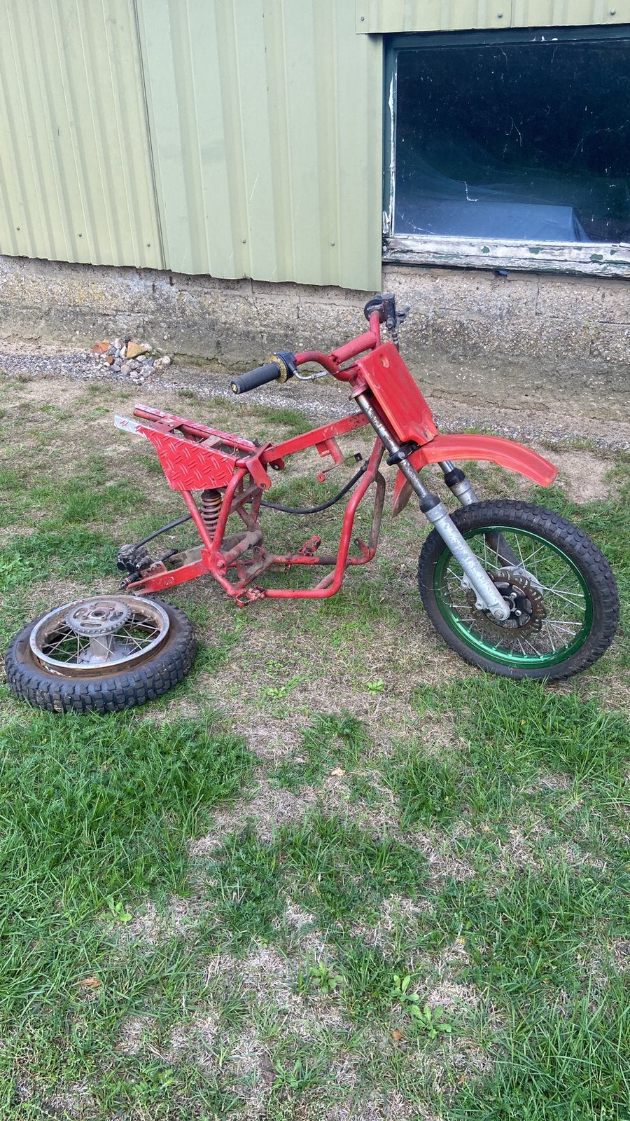Pitbike frame, Fietsen en Brommers, Ophalen, Zo goed als nieuw, Overige merken