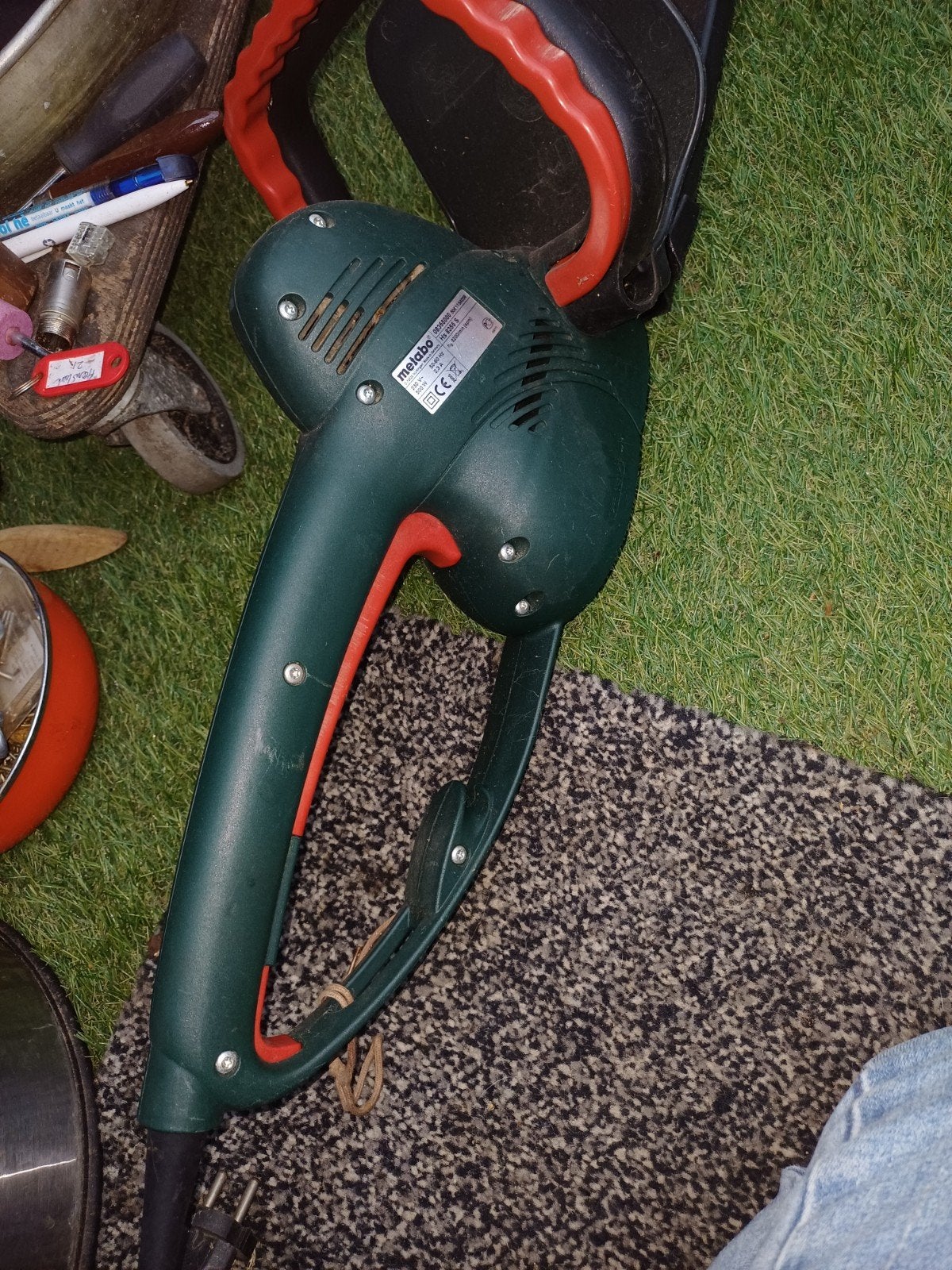 metabo hegenschaar, Ophalen of Verzenden, Gebruikt, Elektrisch, Metabo