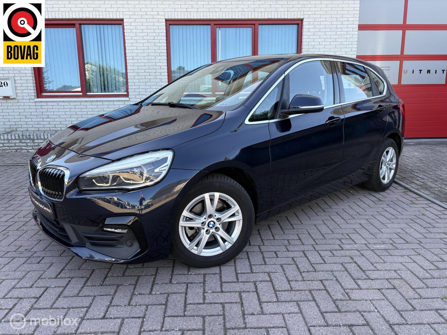 BMW 2-serie Active Tourer 218i High Executive Edition, 136 pk, Gebruikt, Zwart, Blauw