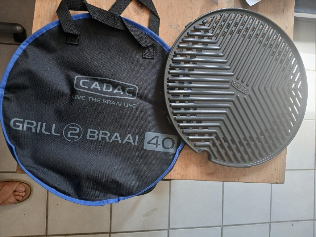 cadac 40  braai/gril, Ophalen, Zo goed als nieuw