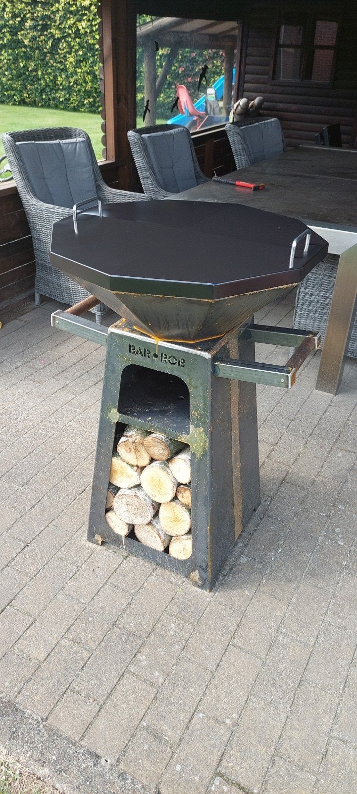 BBQ / plancha zelf gemaakt! (super degelijk), Ophalen, Nieuw