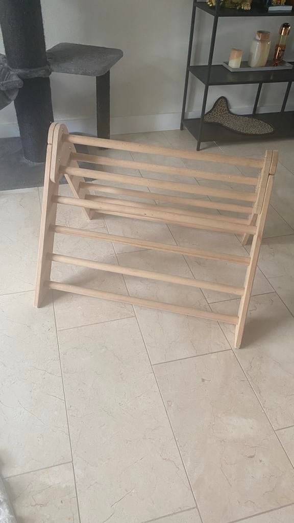 Houten Klimrek voor Kinderen - Montessori Speelgoed, Ophalen, Gebruikt, Klimwand