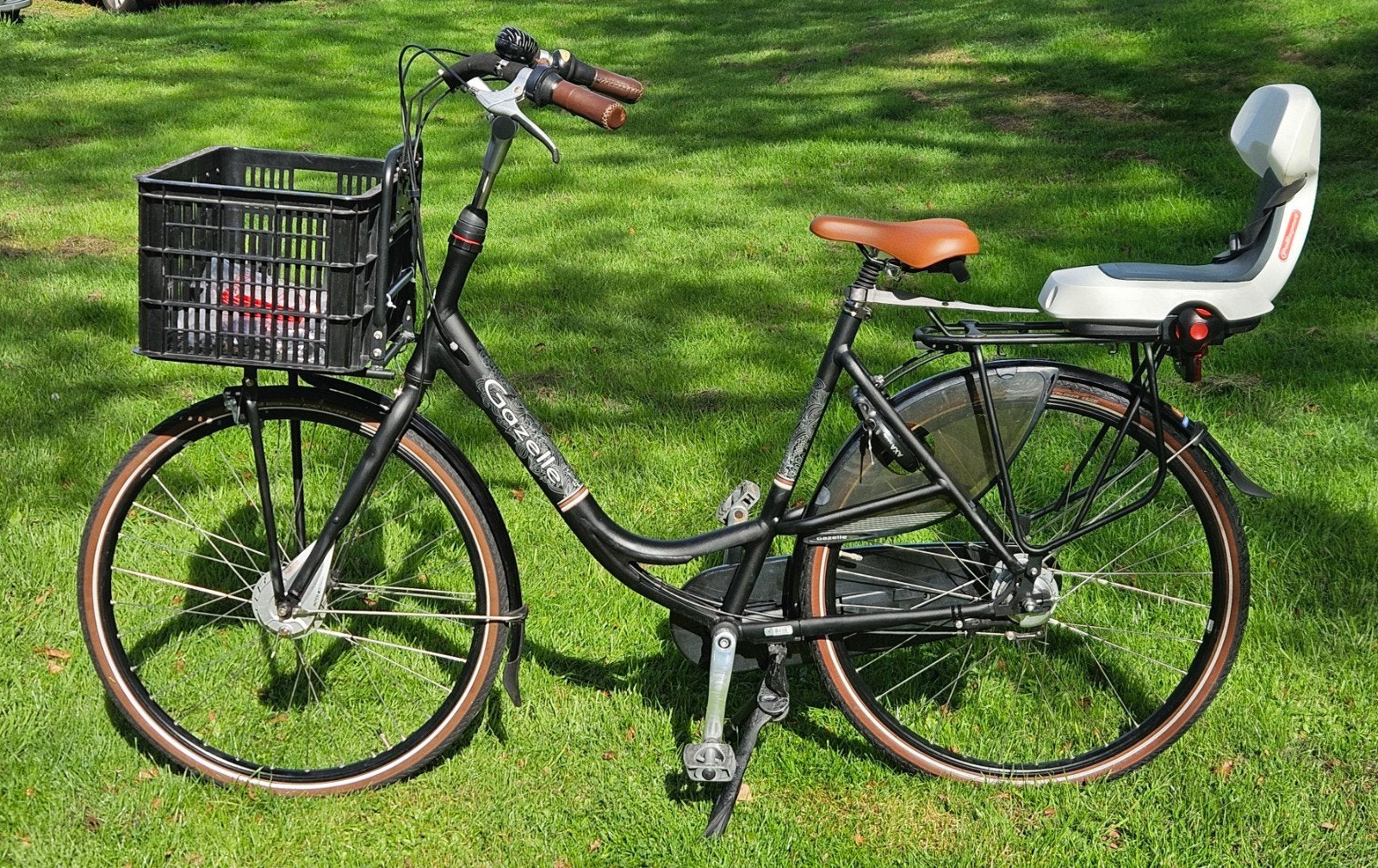 Gazelle Bloom Moederfiets - frame 57 compleet set, Ophalen, 56 cm of meer, Zo goed als nieuw, Gazelle