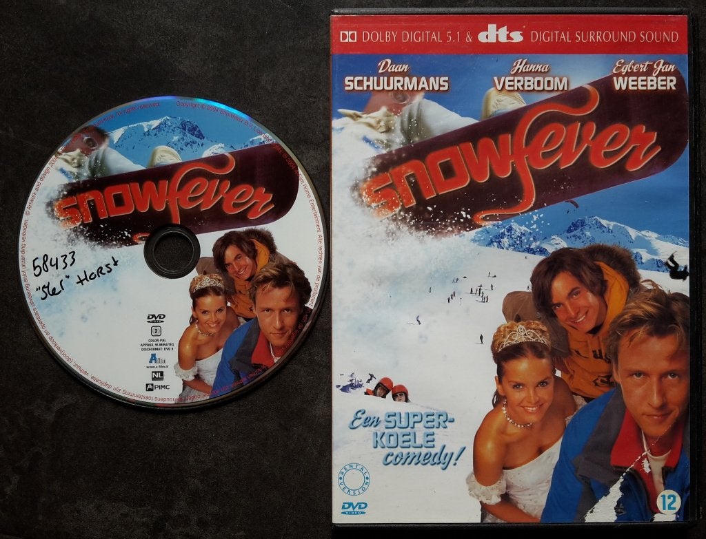 DVD - Snowfever - Komedie Film, Alle leeftijden, Ophalen of Verzenden, Zo goed als nieuw, Romantische komedie