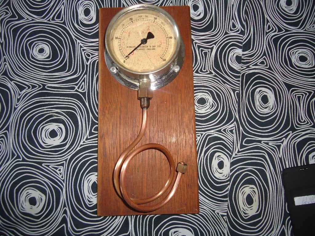 Vintage Industriele Wanddecoratie Mancave, Ophalen of Verzenden