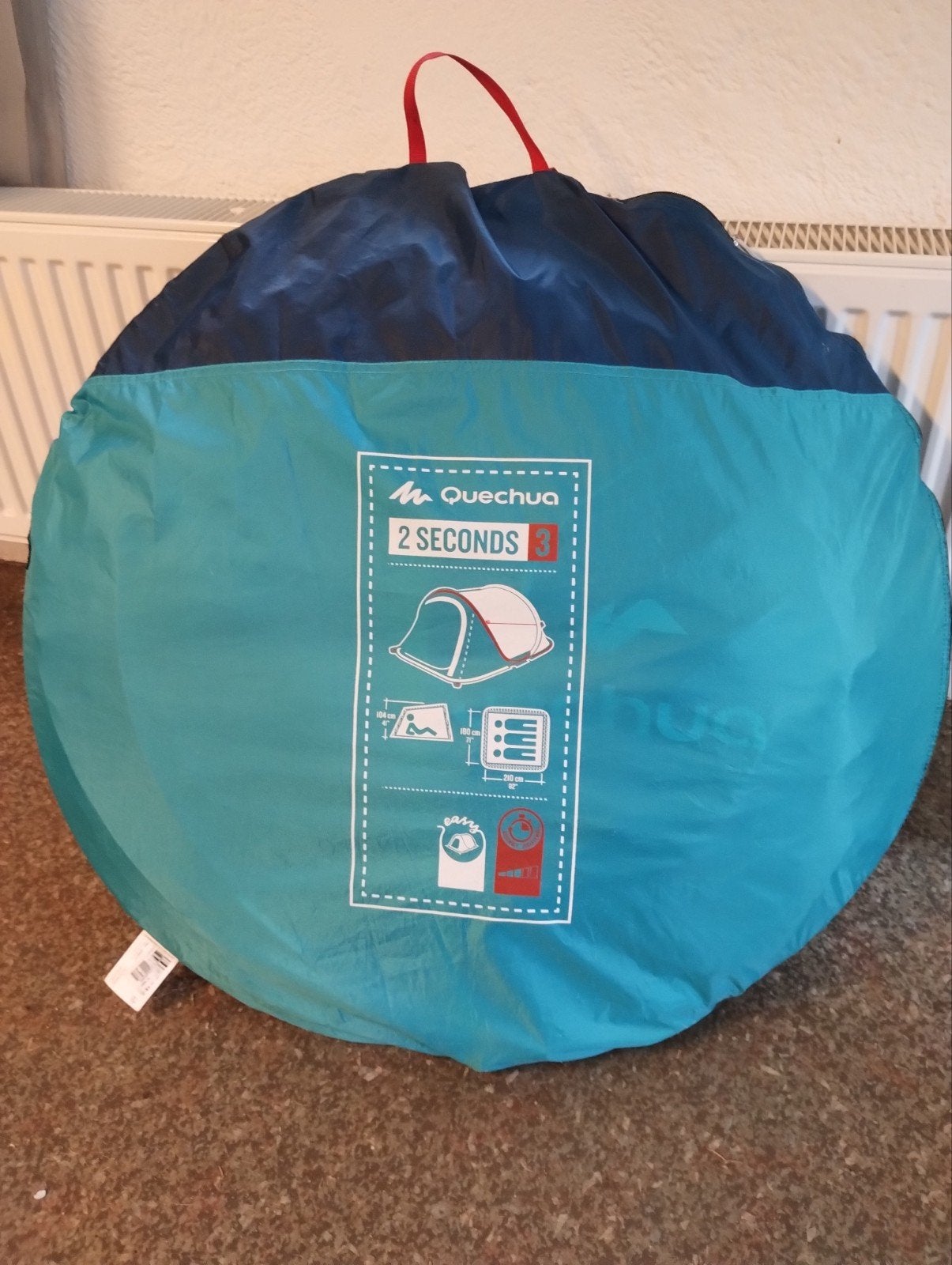quechua 3 persoons tent, Caravans en Kamperen, Ophalen of Verzenden, Tot en met 3
